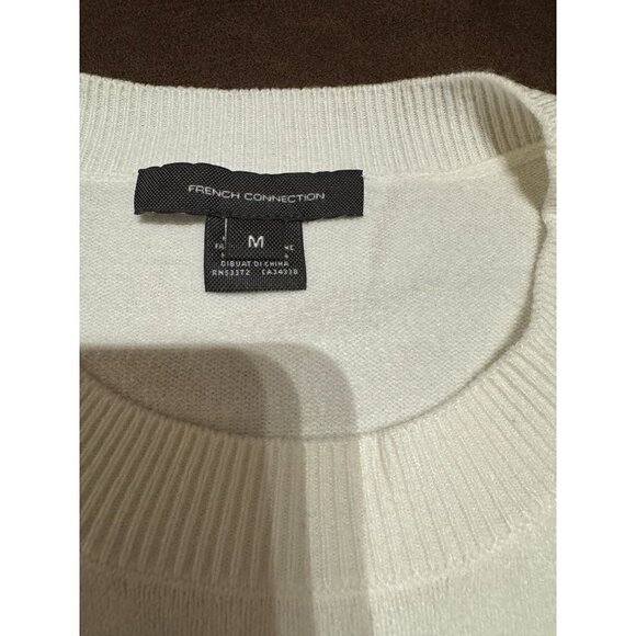 French Connection Striped Dolman Sleeve Crewneck Sweater NWT - Picture 4 of 5